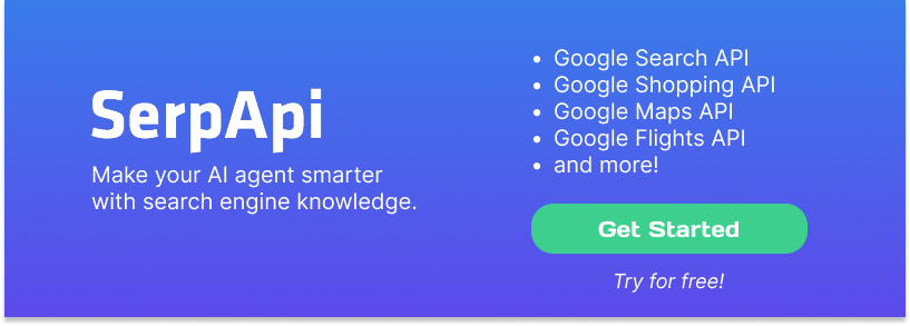 SerpApi - Supercharge your AI agent